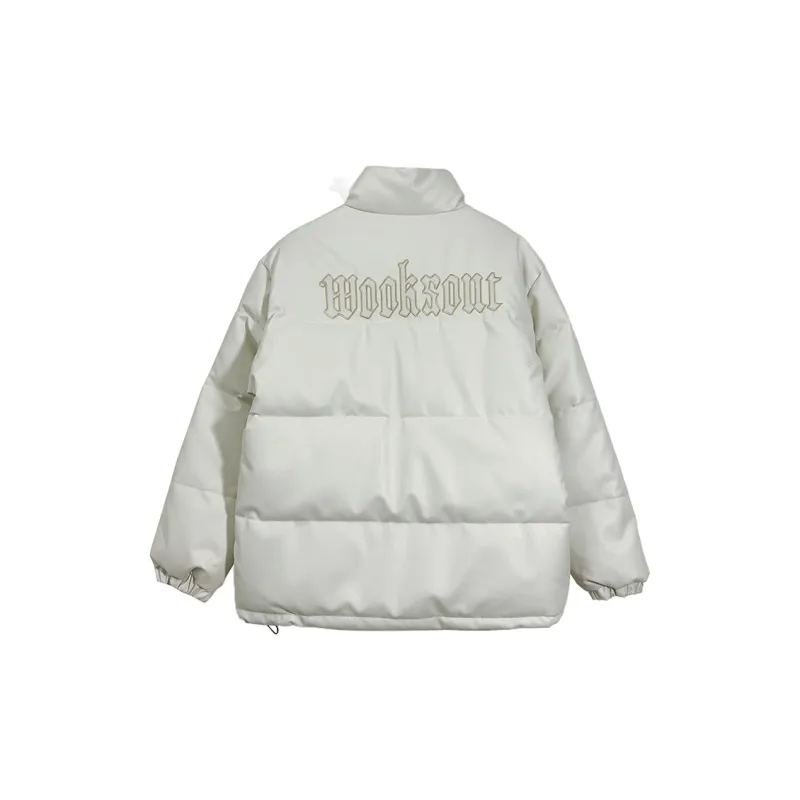 Icicofficial Puffer Jackets Women's White-1