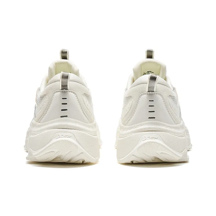 XTEP Junling 2.0 Slip Resistant, Abrasion Resistant, Breathable Low Top Running Shoes Men's White-2