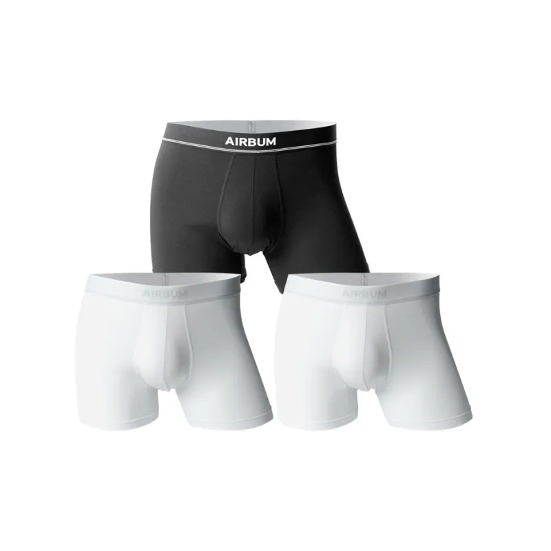 Airbum Underwear Boxer Shorts Men's 3 Pack-0