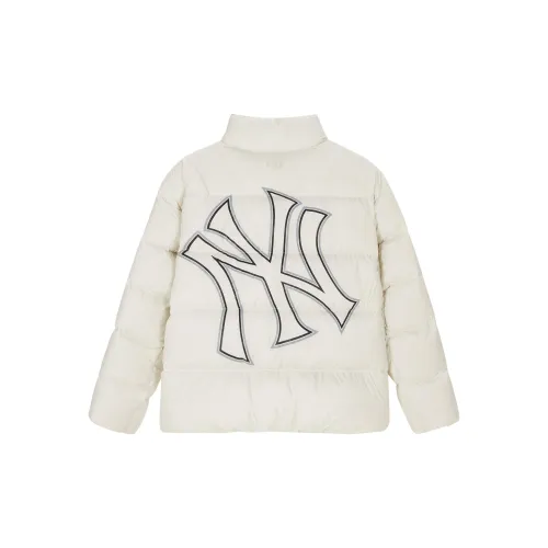 MLB Down Jacket Unisex Cream