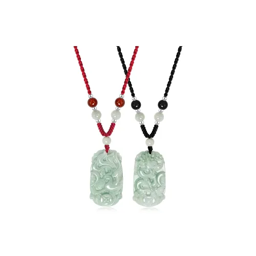 North Cain Jadeite Necklaces Unisex