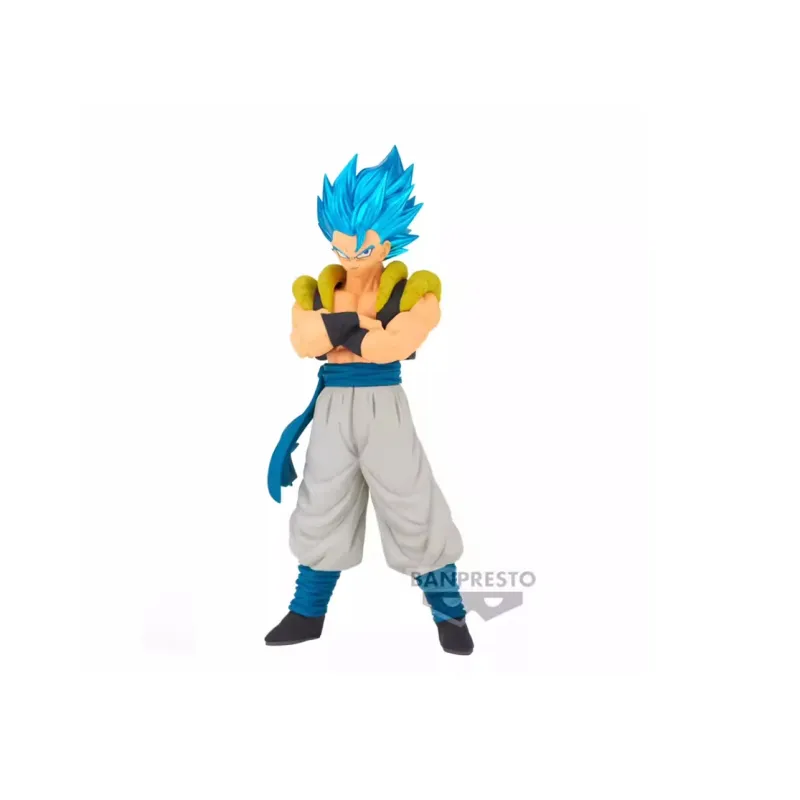 BANPRESTO Gogeta Dragonball Saiyan BOS SP18 Blue Hair Bonus Gifts-1