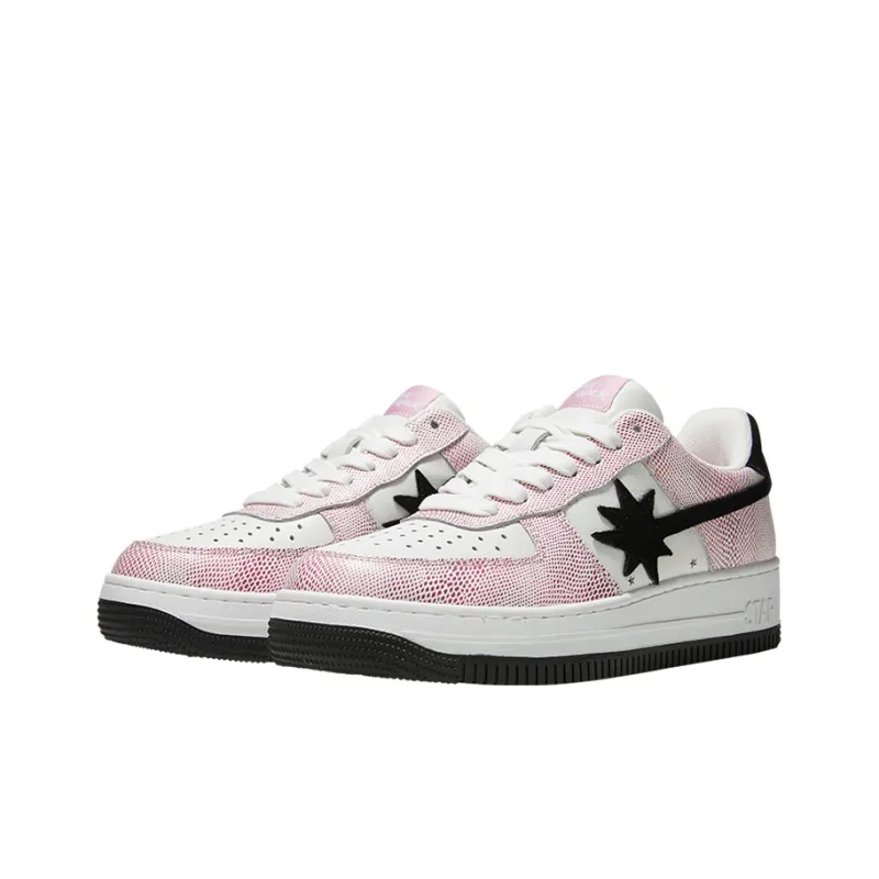Starwalk Soldier Warm Slip-Resistant Cushioning Wear-Resistant Breathable Low-Top Skateboard Shoes Unisex Pink-2