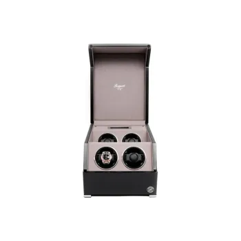 RAPPORT Four Watch Slots Watch Winder Black Unisex