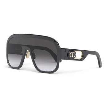 DIOR - Irregular Shape Sunglasses Men's Black
