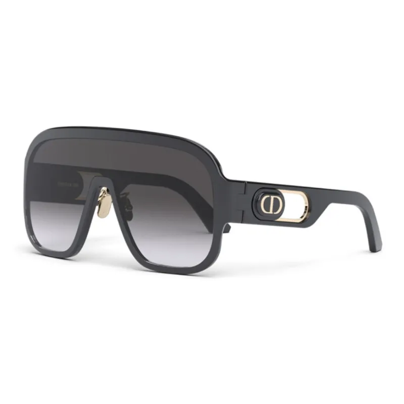 DIOR - Irregular Shape Sunglasses Men's Black-0