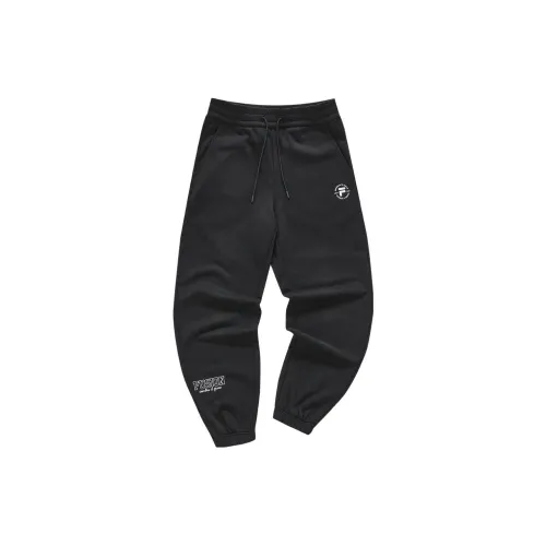 FILA FUSION UNIFORM Knitted Sweatpants Men Jet Black