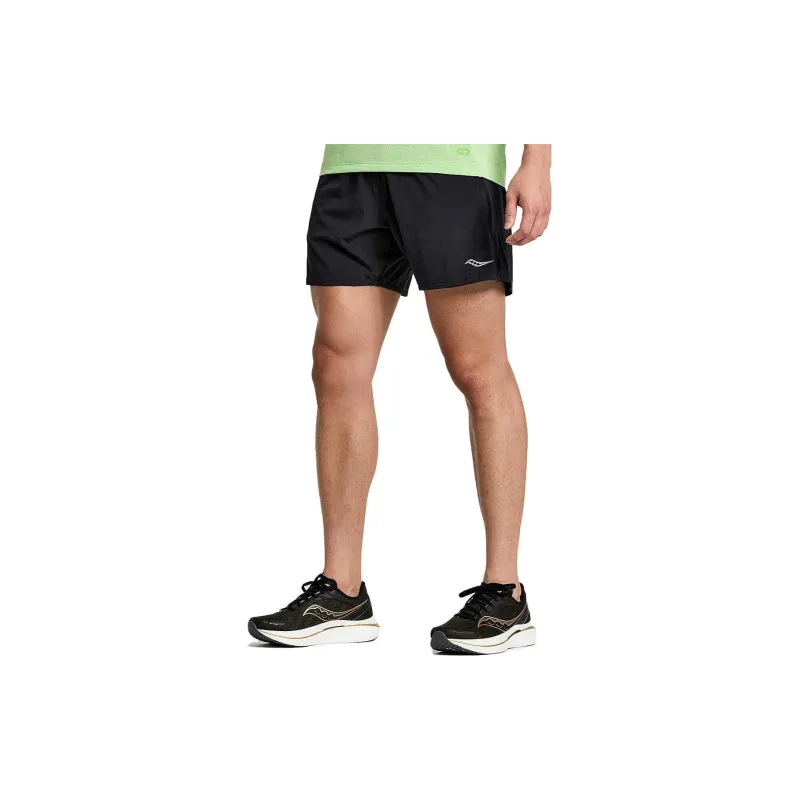 Saucony Outpace Casual Shorts Men Black-3