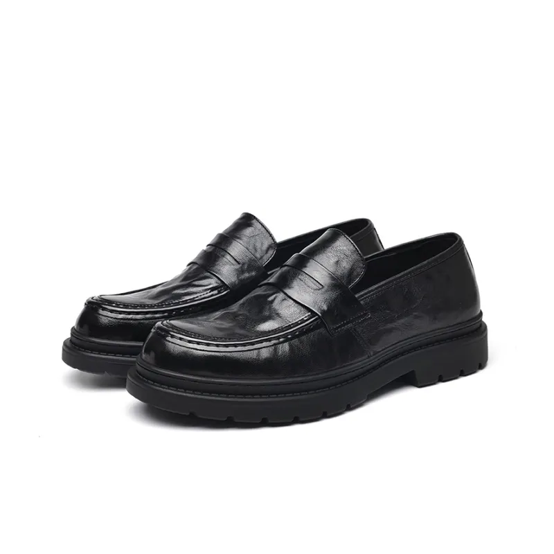 LUOGOKS Casual Shoes Men's Black-2