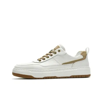 Rich Birds Height Increasing Wear Resistant Lightweight Slip Resistant Low Top Skateboard Shoes Men's Beige