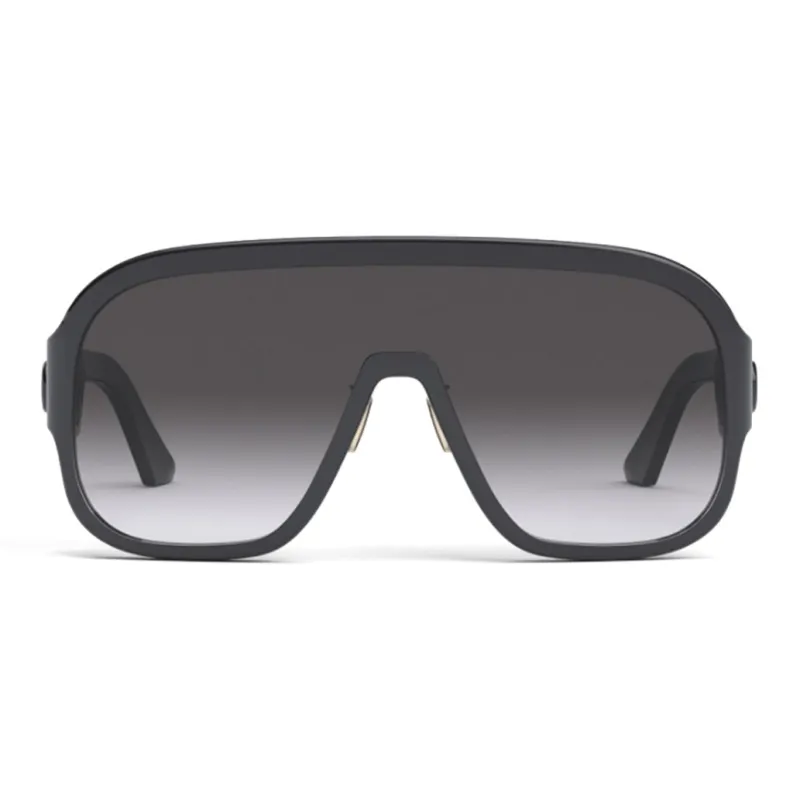 DIOR - Irregular Shape Sunglasses Men's Black-1