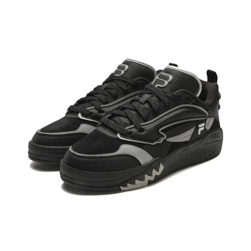 FILA FUSION Desperado Low Top Shoes 'Black Grey'-1