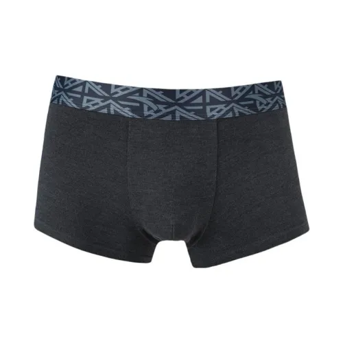 Anta Life Collection Underpants Men's 1 Pack Dark Gray