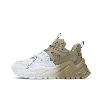 Daisy Fellowes Mango Shoes Low-Top Chunky Sneakers Unisex Raw Coconut Latte Color Scheme