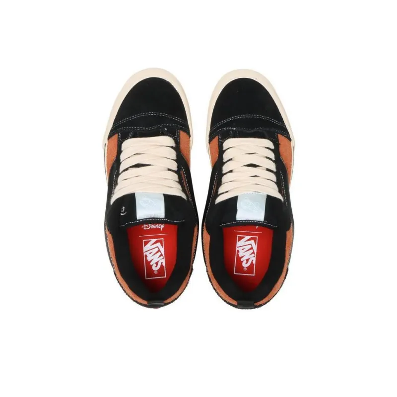 Disney X Vans Knu Skool Scar Black Brown-3