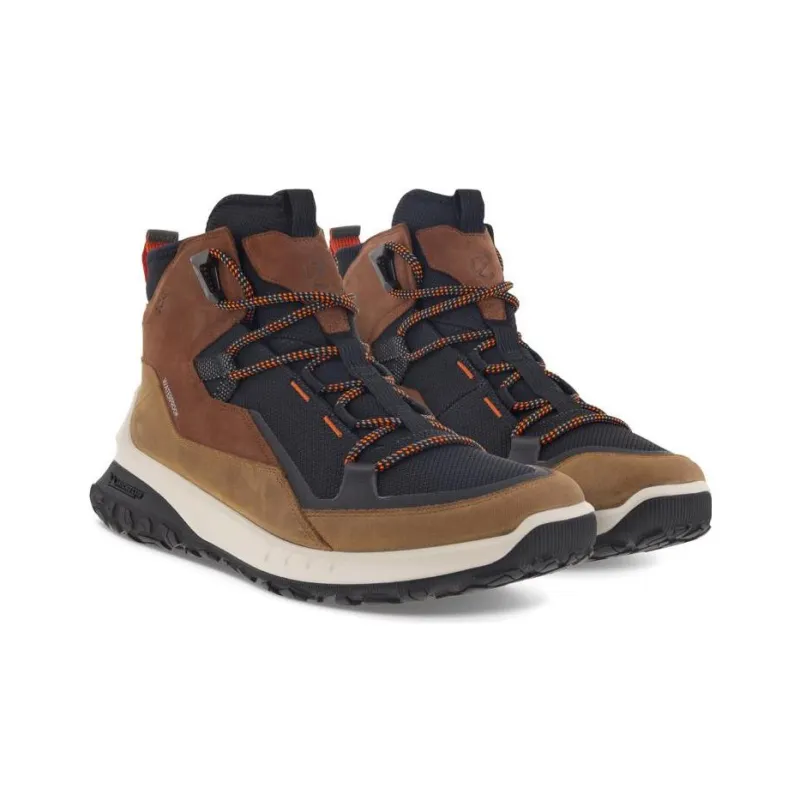 Ecco Low Top Casual Shoes Men's Brown-2