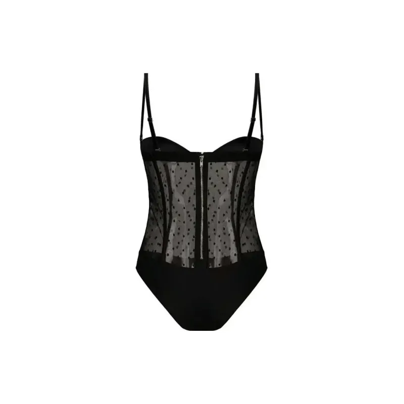 FLEUR DU MAL Bodysuits Women's Black-1