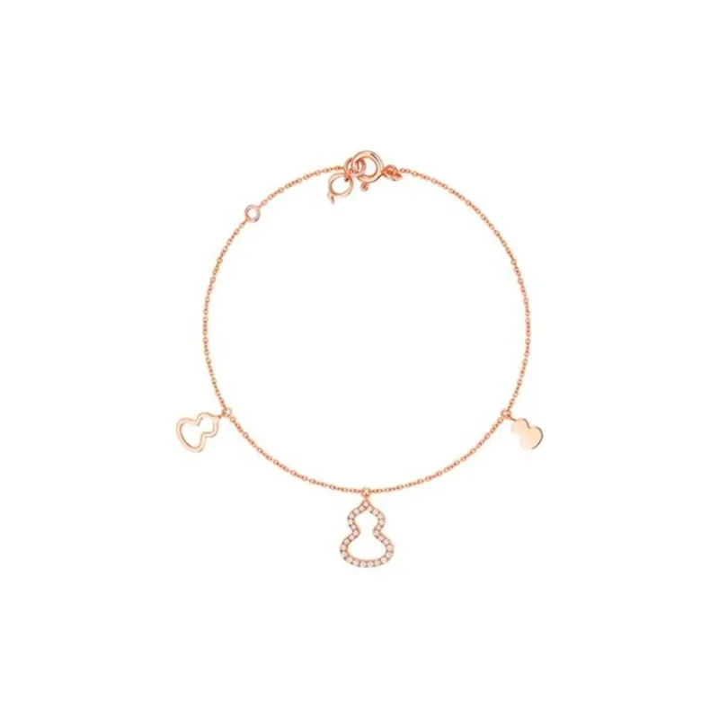 Qeelin Karat Gold Bracelets Unisex Rose Gold-0