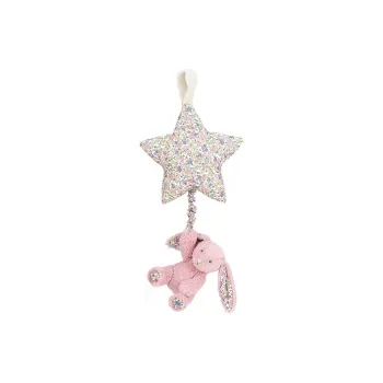 JELLYCAT Blossom Tulip Bunny Star Musical Pull