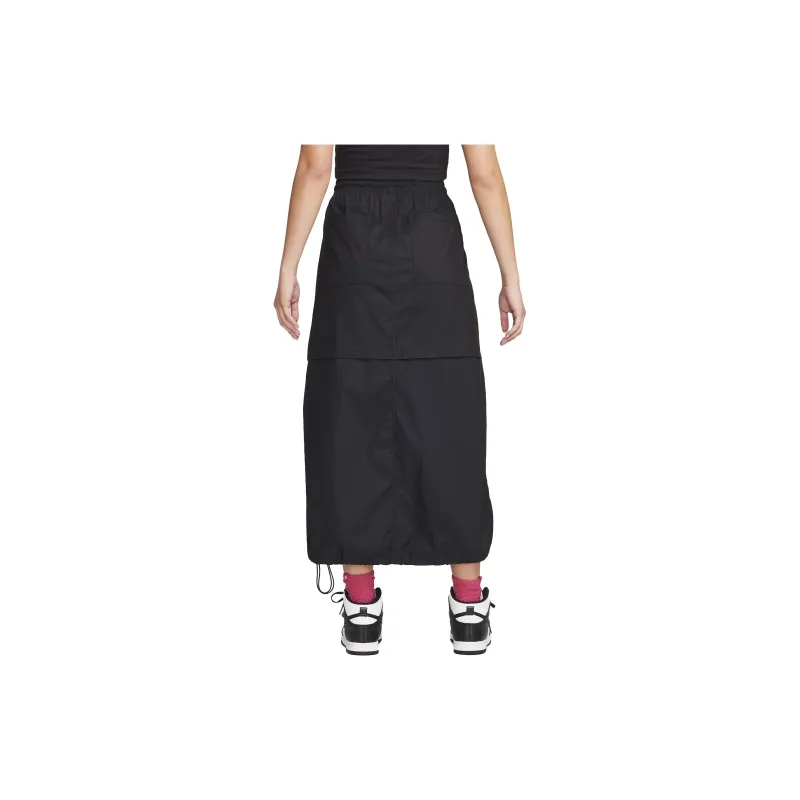Nike Sportswear Casual Long Skirts Women's Black-1