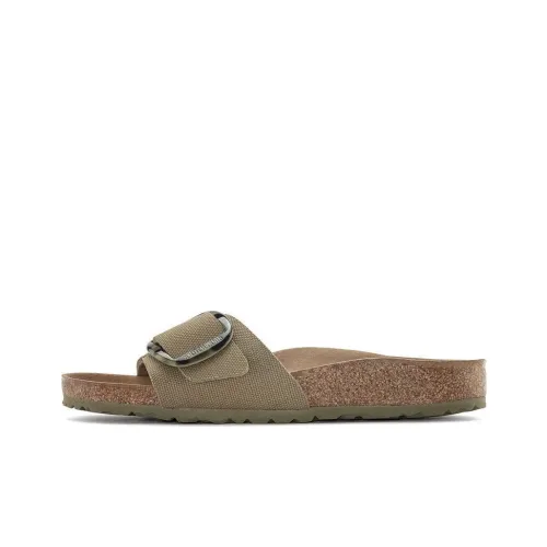 Birkenstock Slide Slippers Women's Khaki Regular