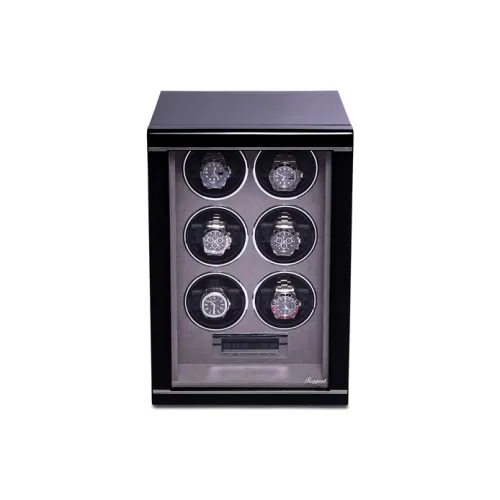RAPPORT Double Watch Slot Watch Winder Black Unisex