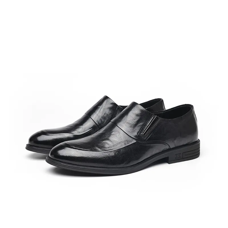 LUOGOKS Dress Shoes Men's Black-2