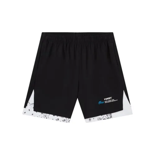 361° Sports Shorts Men Pure Black