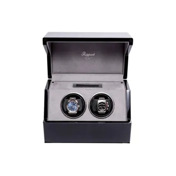 RAPPORT Double Watch Slot Watch Winder Black Unisex W572Rapport