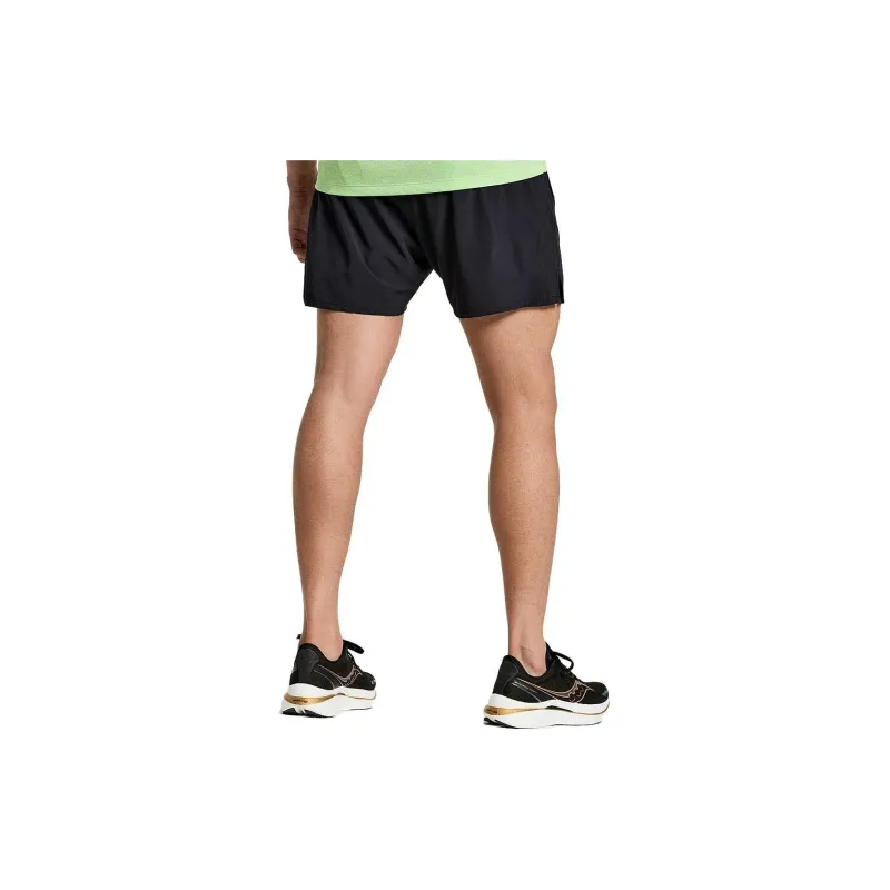 Saucony Outpace Casual Shorts Men Black-1