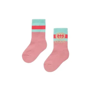 GUCCI Cosmogonie Mid-Calf Socks Unisex Pink