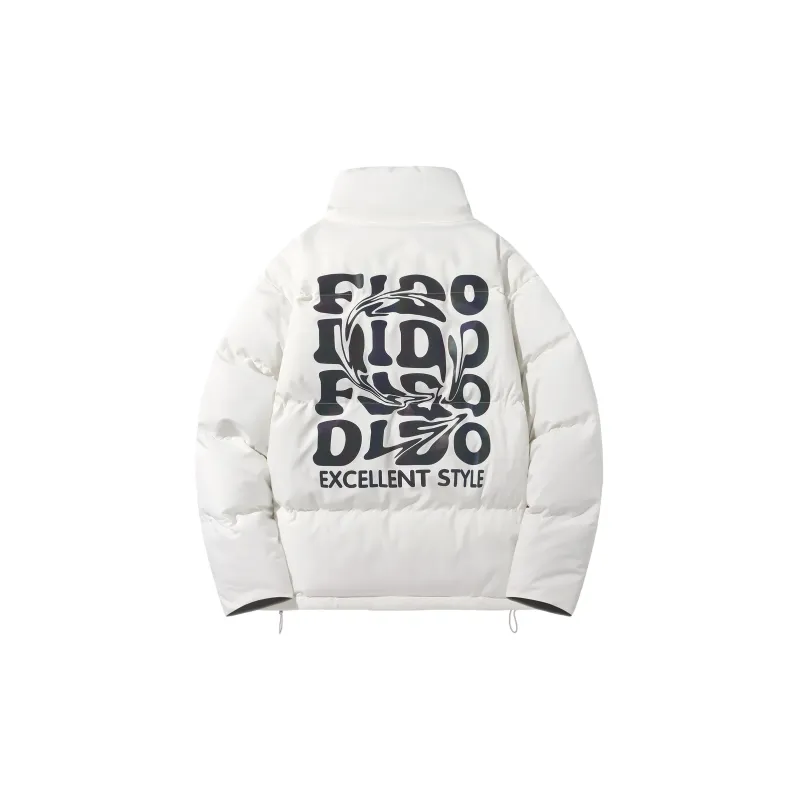 FIDO DIDO Puffer Jacket Coat Unisex-10