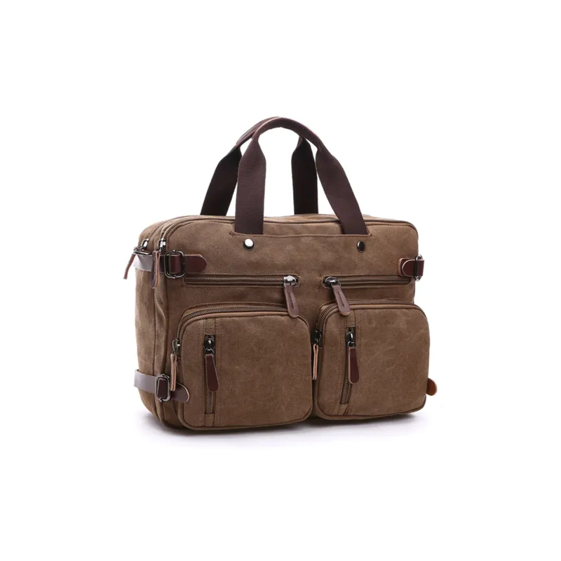Slazenger Canvas Canvas Bag Shoulder Bag Crossbody Bag Handbag Regular Unisex Black/Gray/Khaki/Dark Blue/Coffee-13