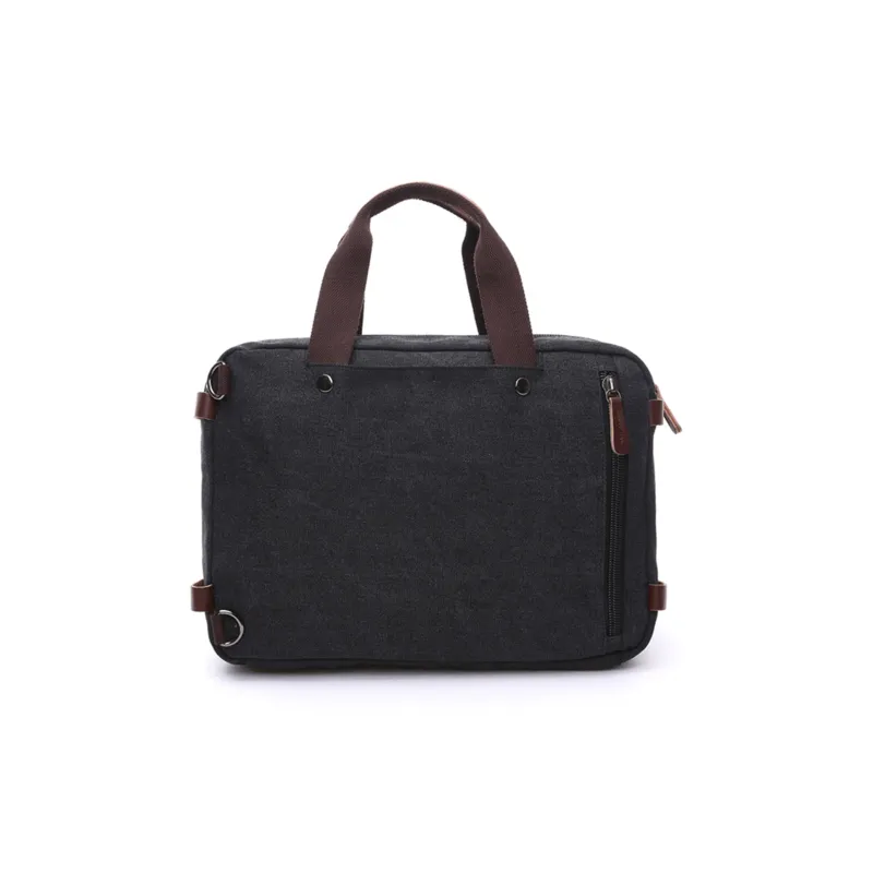 Slazenger Canvas Canvas Bag Shoulder Bag Crossbody Bag Handbag Regular Unisex Black/Gray/Khaki/Dark Blue/Coffee-2