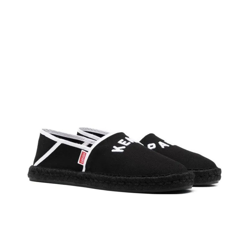 KENZO Logo-embroidered Slip-on Espadrilles-2