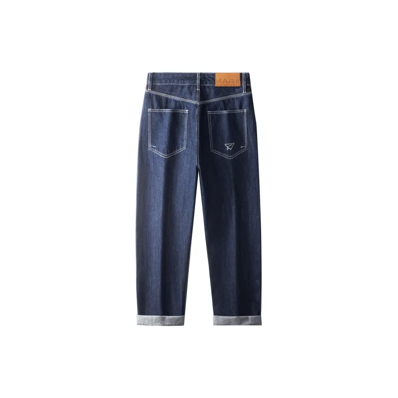 FAIRWHALE Jeans Unisex Denim Blue-1