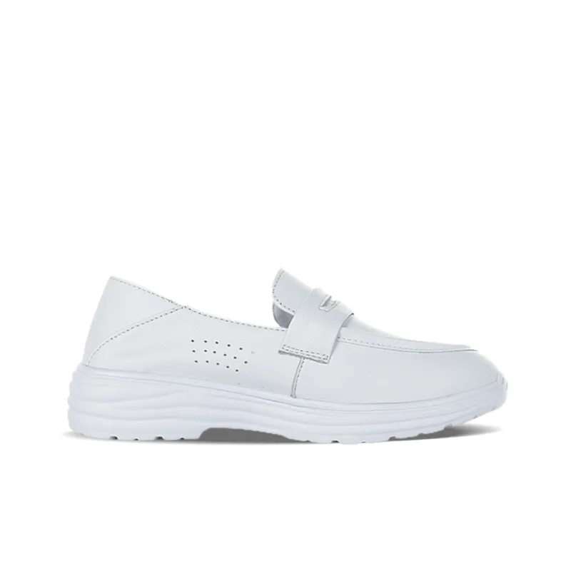Cherry Blossoms Loafers Women's White-1