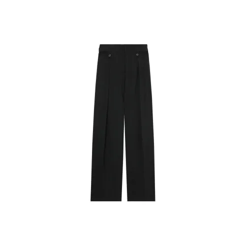 LOW CLASSIC High-waisted Wool Tailored Trousers