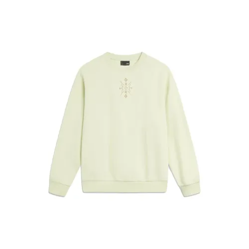 LINING Sports Life Collection Sweatshirts Women's Jade Porcelain Green