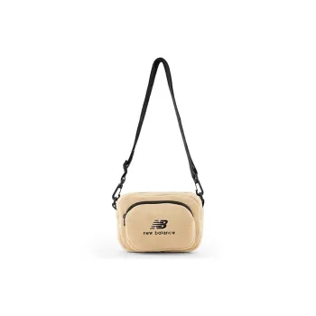 New Balance Fabric Shoulder Bag Crossbody Bag Regular Unisex Khaki