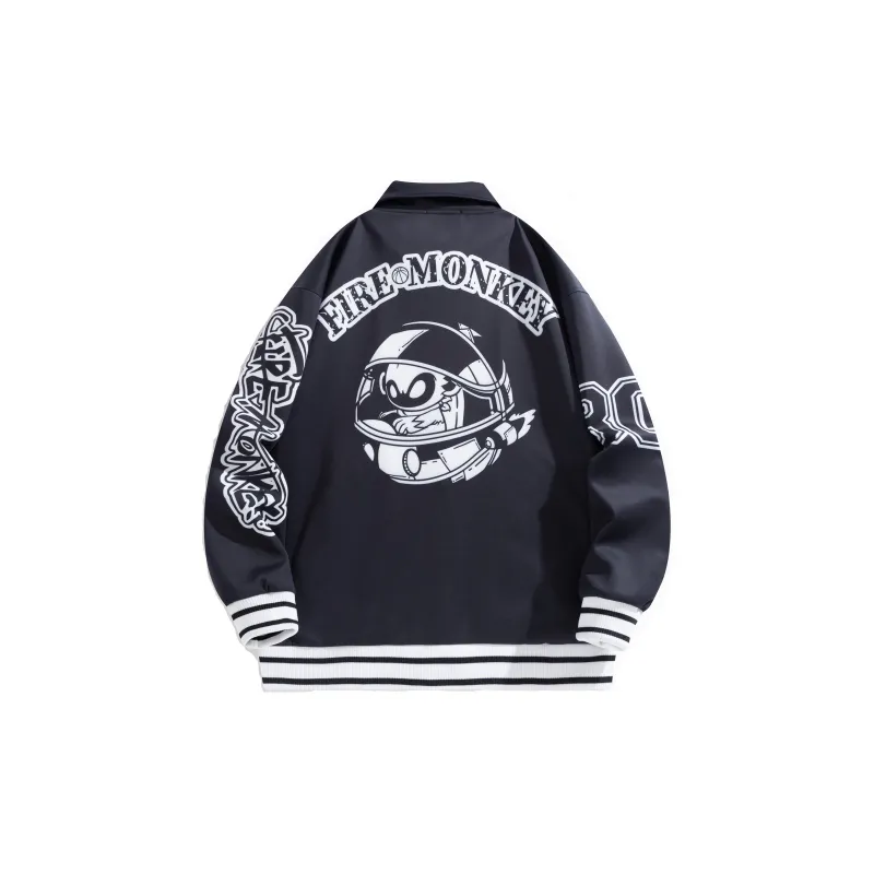 FireMonkey Baseball Jacket Unisex-1