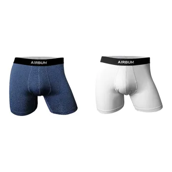 Airbum Underwear Boxer Shorts Men's 2 Pack