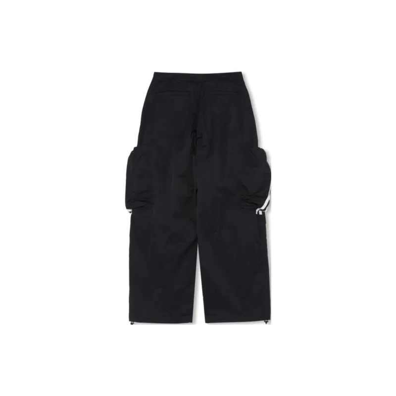 Nerdy Cargo Pants Unisex Black-1
