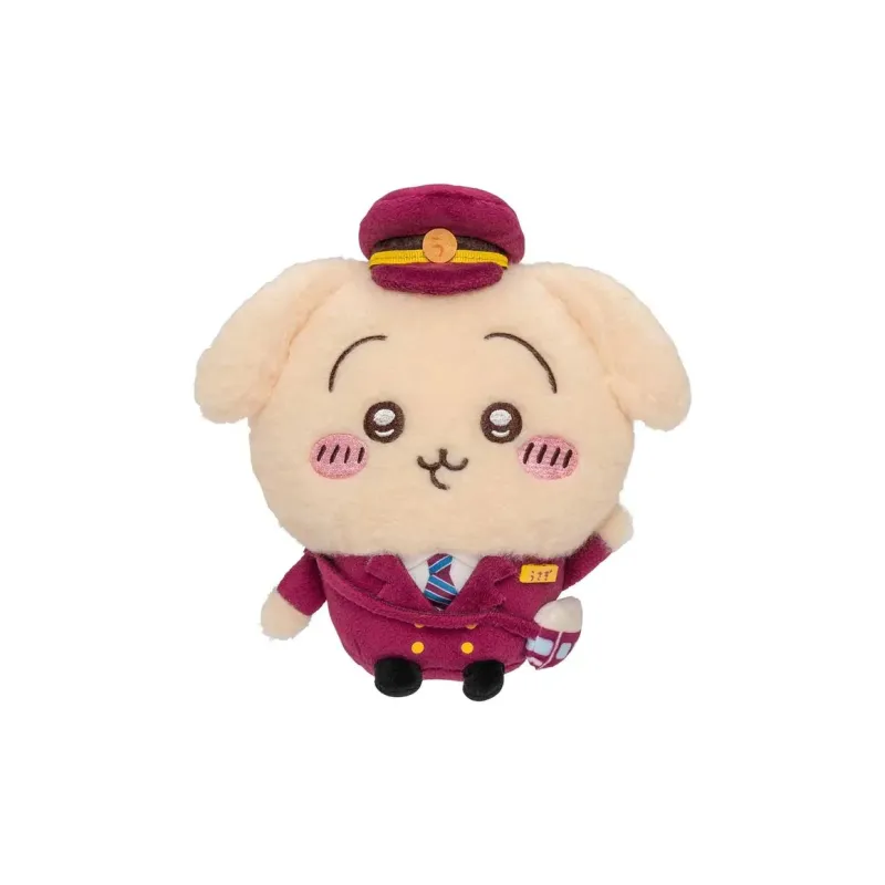 Chiikawa x BANJIDIANCHE Chiikawa Hachiware Usagi Chiikawa, Hankyu Railway Dolls Plush Doll 19cm Height-0