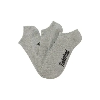 Timberland Ankle Socks Unisex 3 Pack Gray