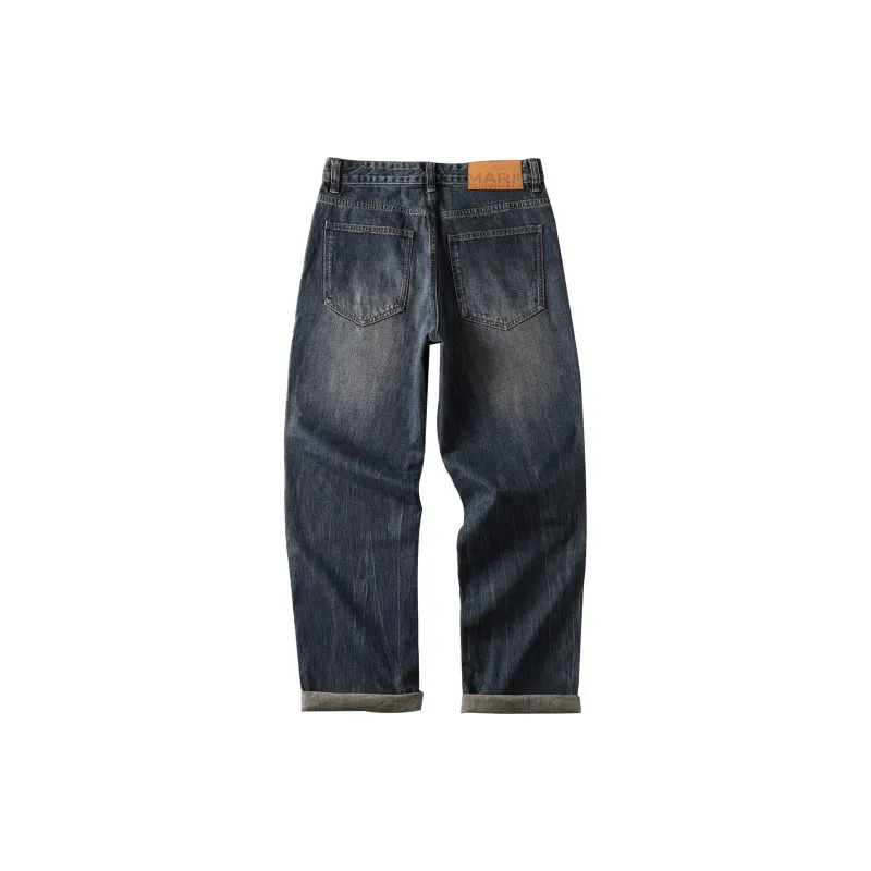 FAIRWHALE Jeans Unisex Denim Blue-1