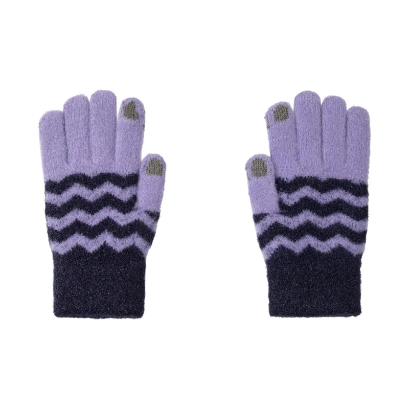 BAIJUAN Knit Gloves Unisex-1