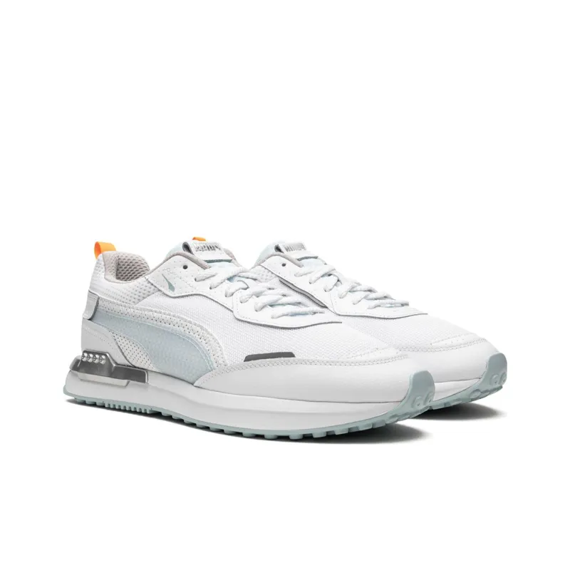 PUMA City Rider PPE Abrasion Resistant Breathable Low Top Running Shoes Men's White-2