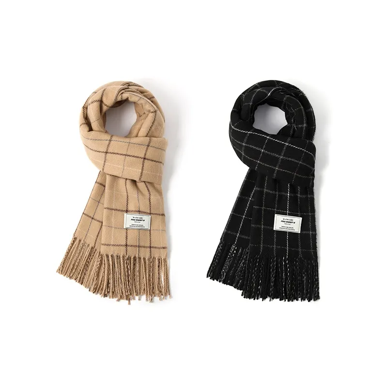 FREE RABBITⅡ Versatile Warm Knit Scarf Unisex-15