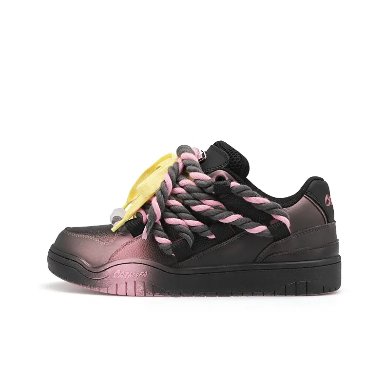 Cat&Sofa Skateboarding Shoes Unisex Swag-1